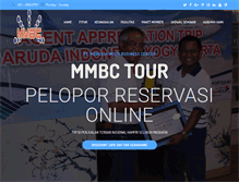 Tablet Screenshot of mmbctour.com